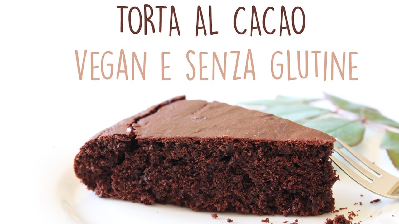 TORTA AL CACAO VEGAN - SENZA GLUTINE // Angelica Mocco