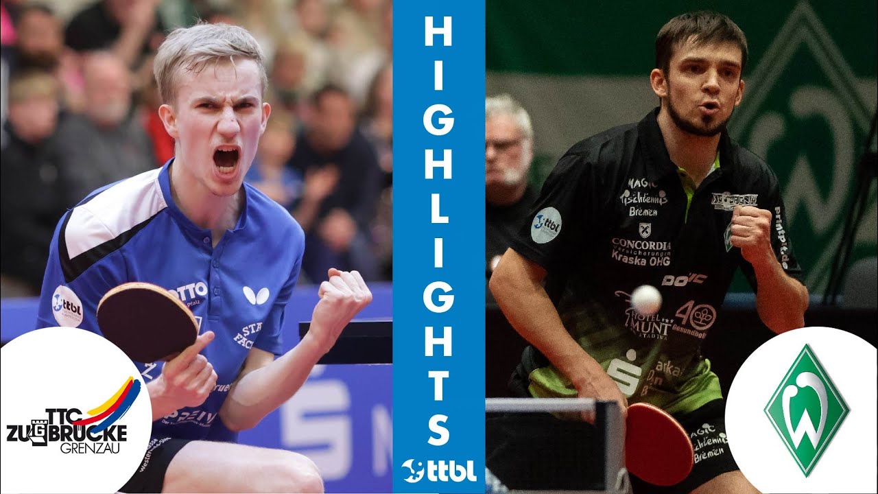 Grenzau vs. Bremen (TTBL Highlights) | Saison 2022/23