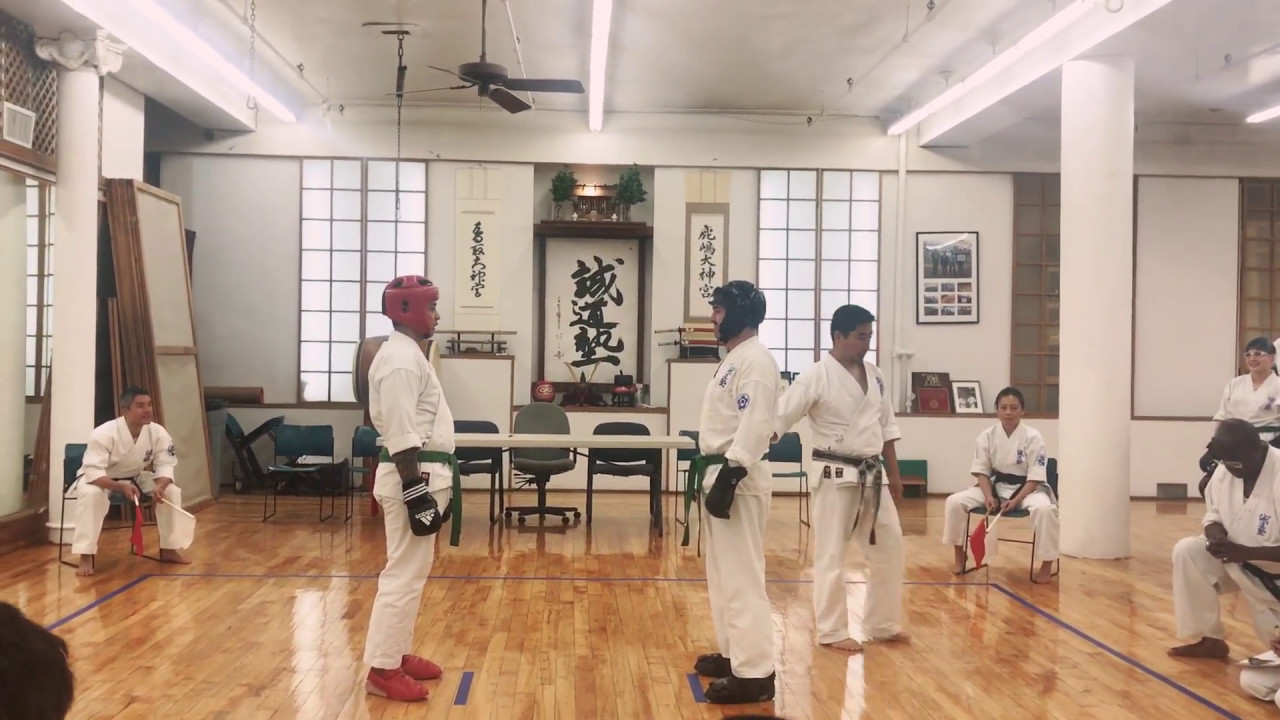Seido karate kumite 3rd/4th Kyu