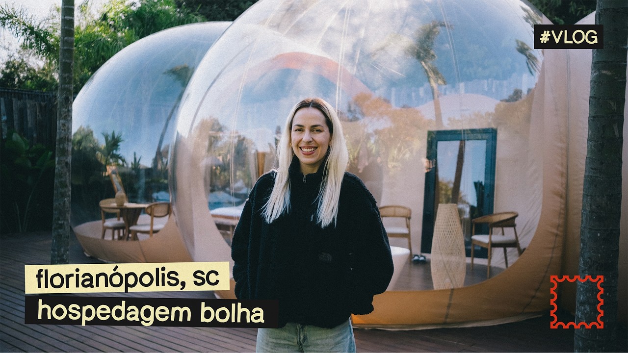 como é dormir em uma bolha em florianópolis? | zion bubble glamping