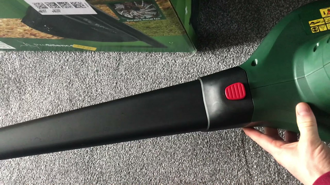 Bosch Leaf Blower  and Vac 3000 Review