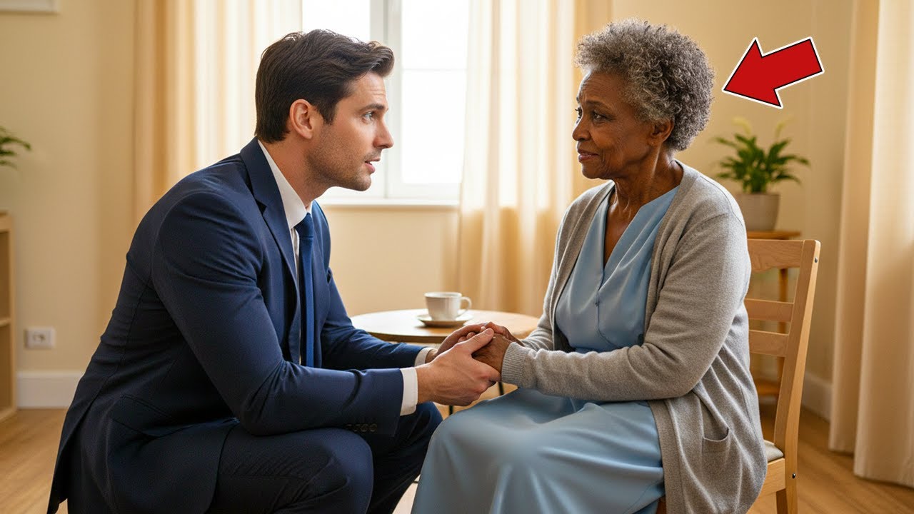 MILLIONNAIRE retrouve sa mère NOIRE adoptive perdue 30 ans — en donnant…
