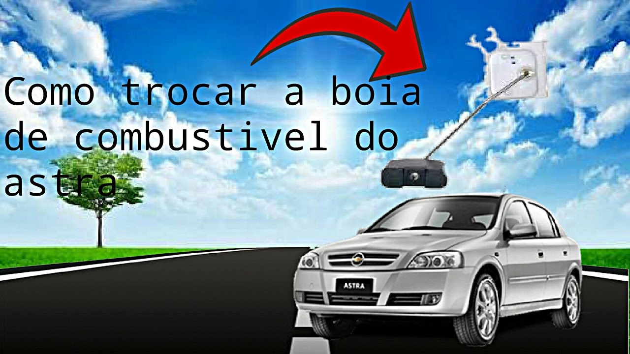 Como trocar a boia de combustível (sensor do nível) do Astra.