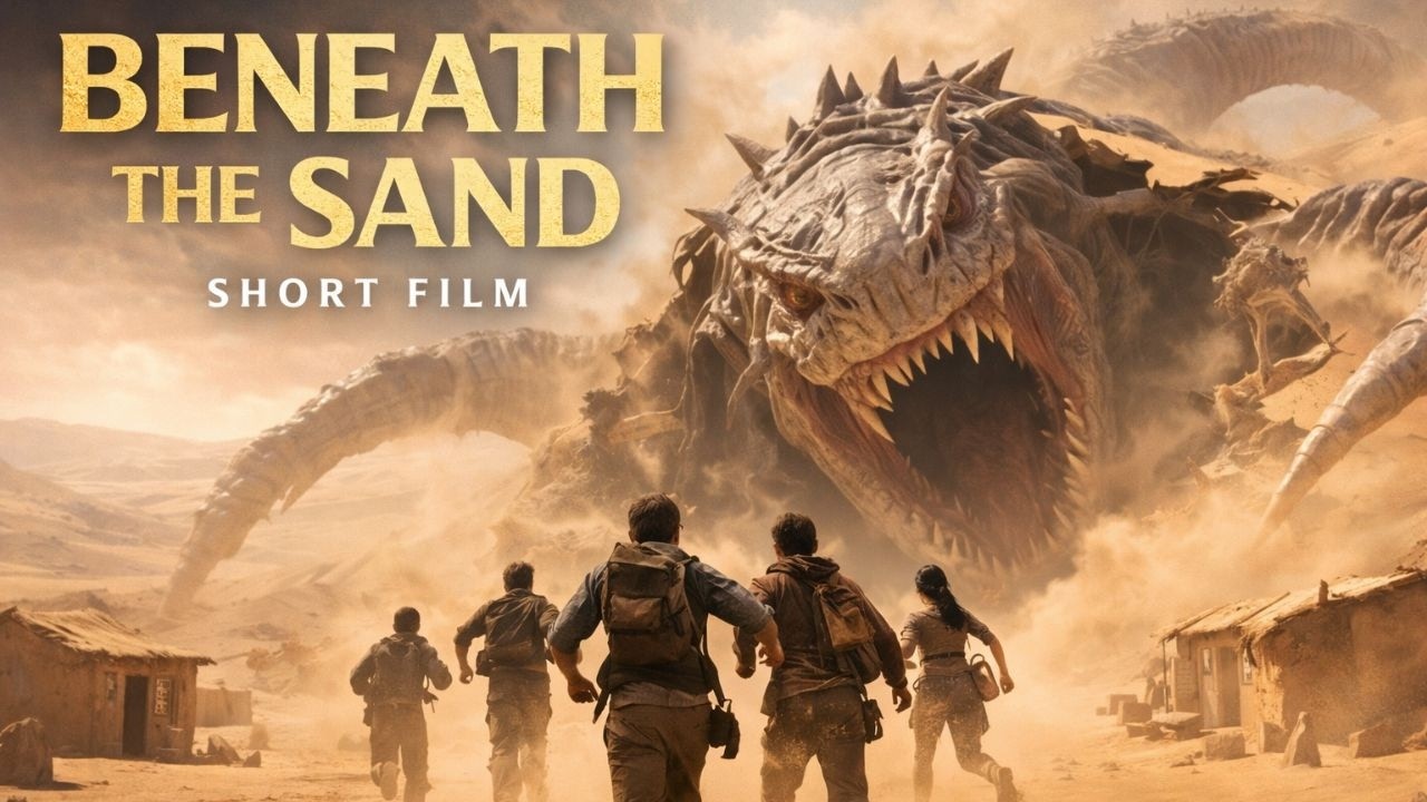 Beneath the Sand | A Cinematic Desert Monster Short Film (4K)
