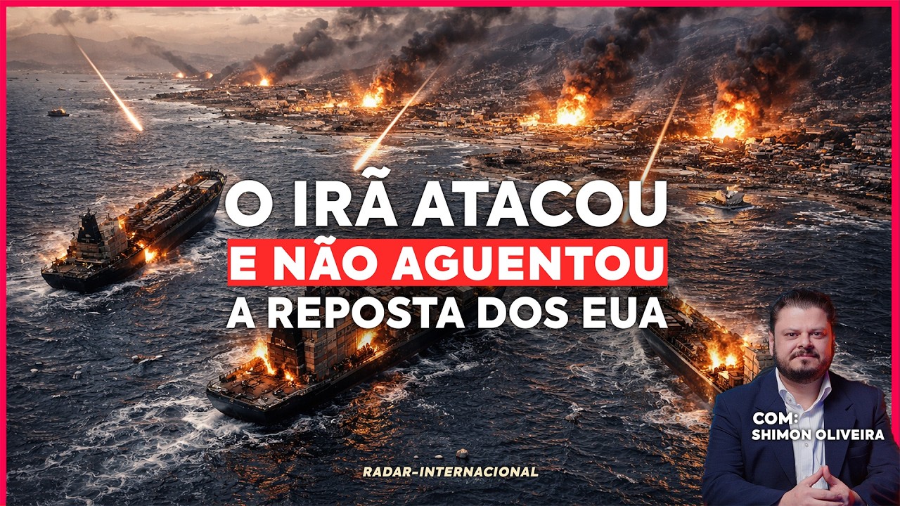 O Irã ATACOU navios no Estreito de Ormuz e então ISTO aconteceu