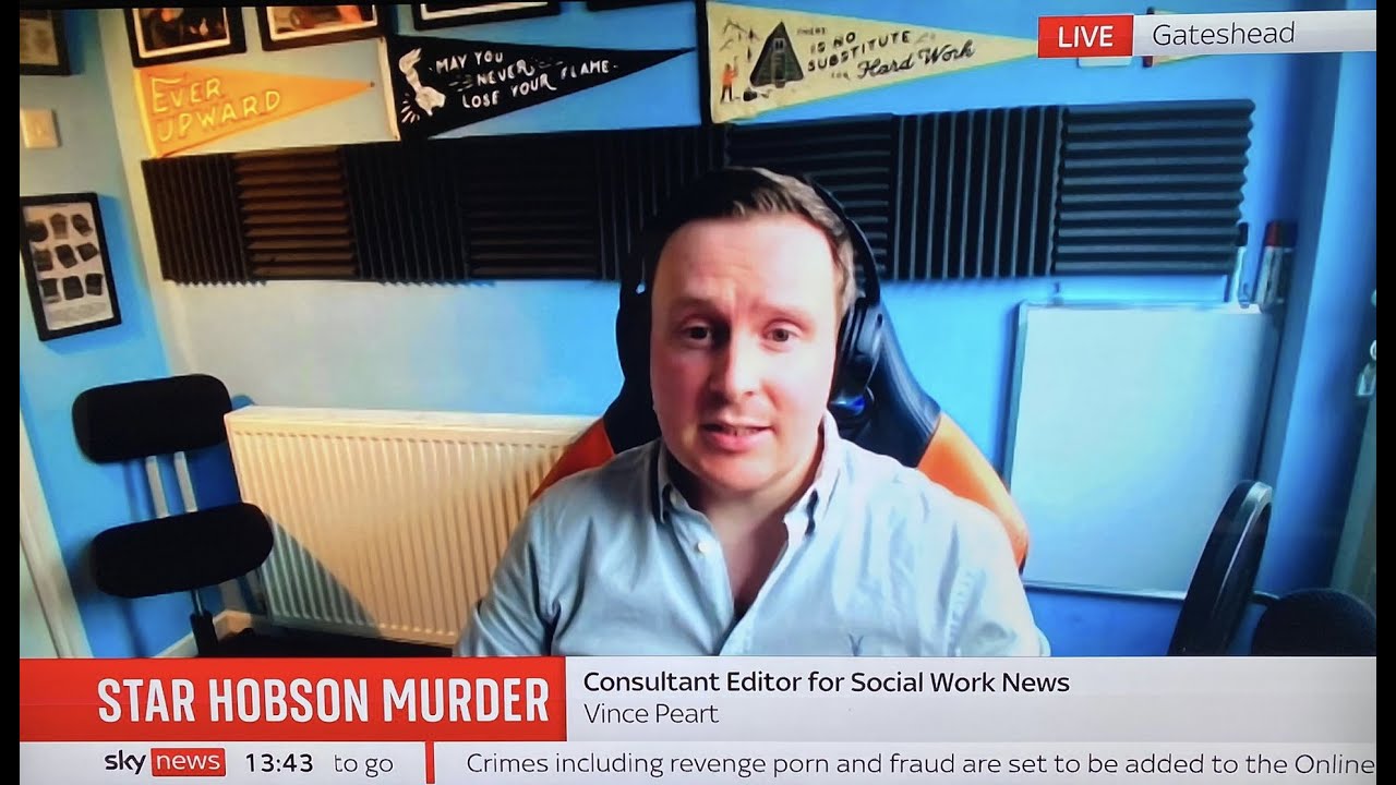 Vince Peart talks to Sky News in aftermath of Star Hobson case