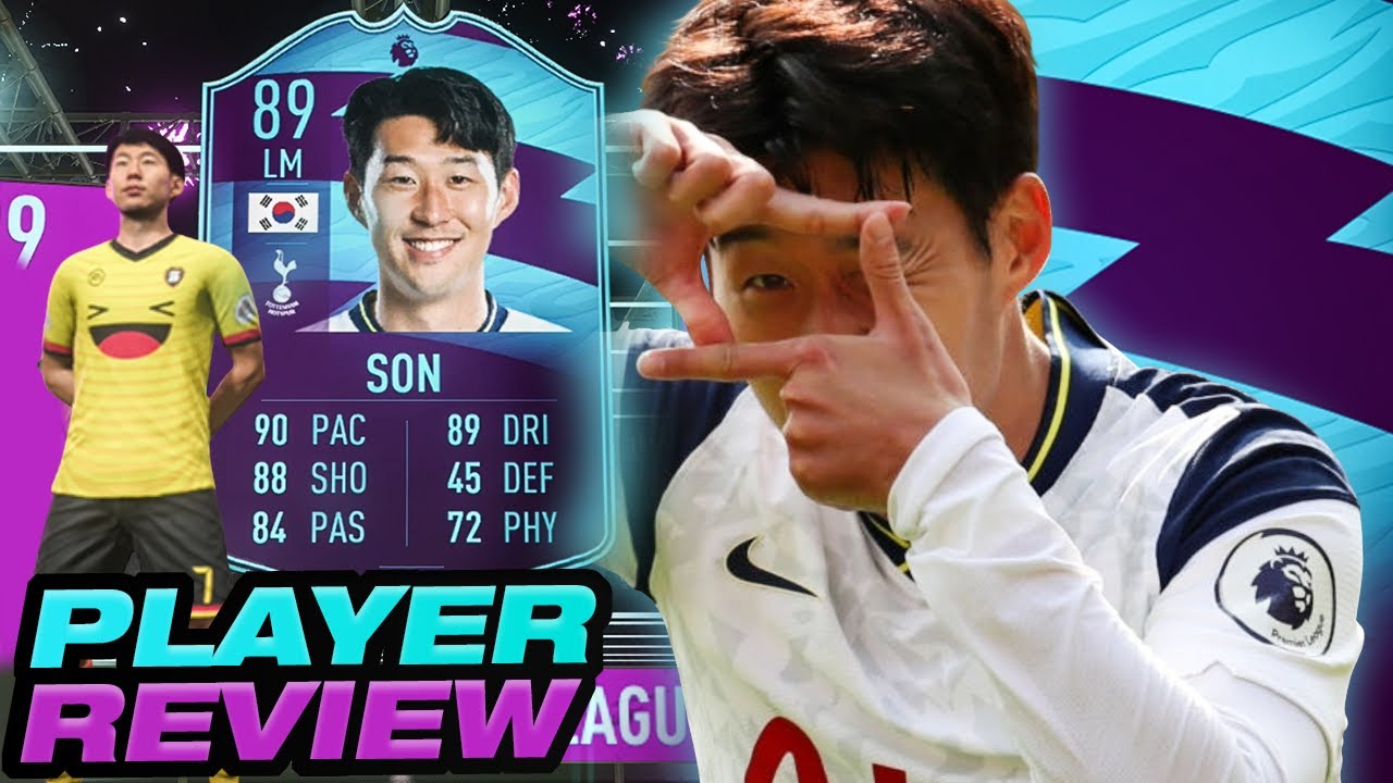 WHAT A CARD! 89 POTM SON PLAYER REVIEW! FIFA 21