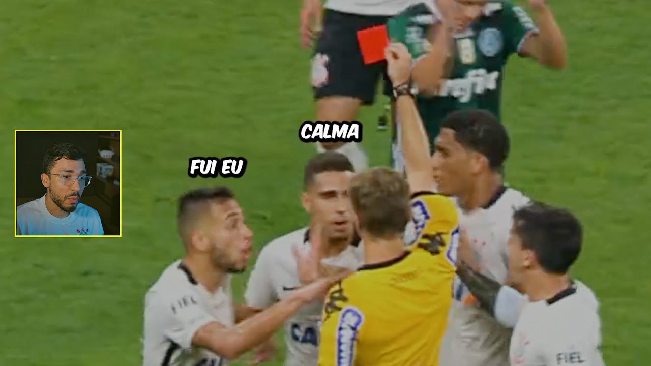 LEITURA LABIAL do Árbitro que deu VERMELHO pro Jogador ERRADO!