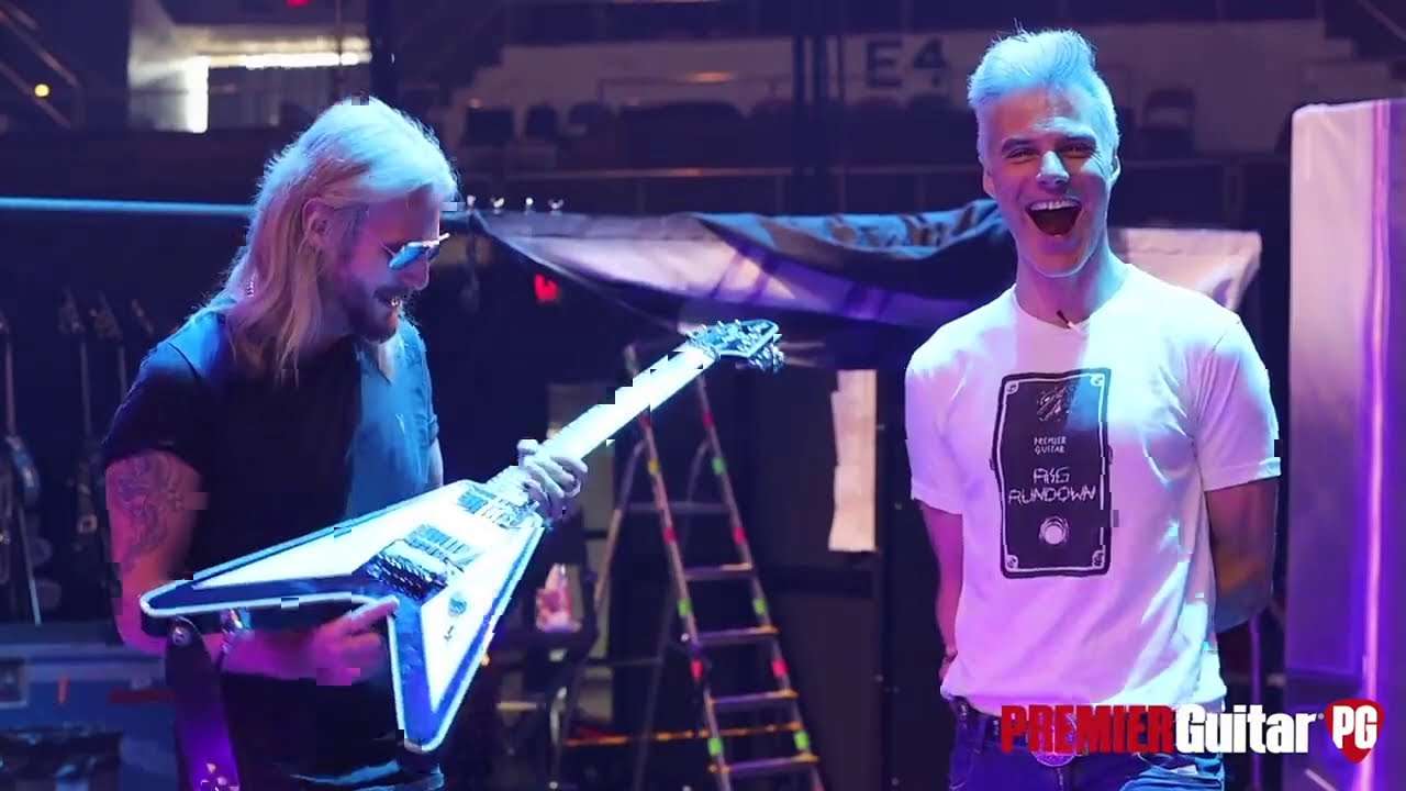 Richie Faulkner on His Gibson & Epiphone Flying Vs