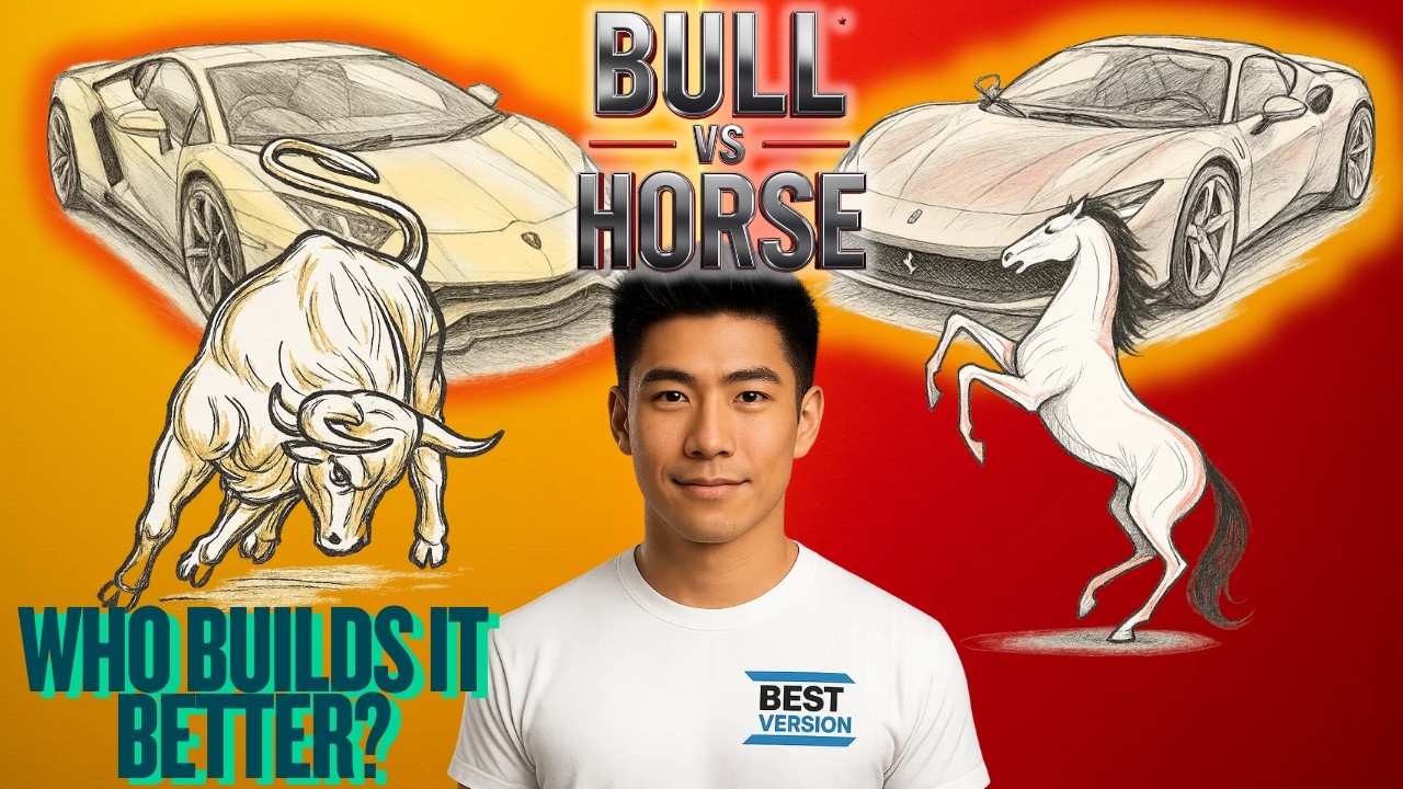 Lamborghini vs Ferrari: The Ultimate Supercar Showdown (Bull vs Horse)