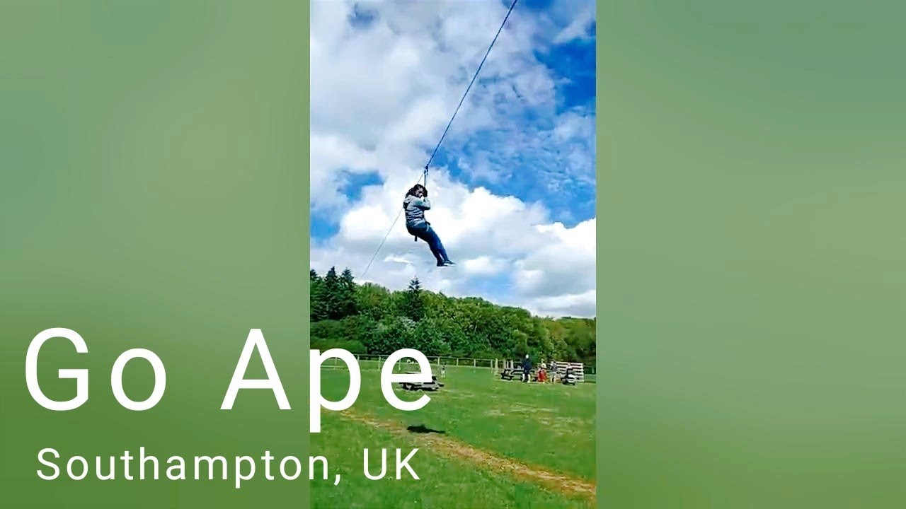 Go Ape TreeTop Challenge Southampton || Go Ape Southampton || Adventure Video || Zipline