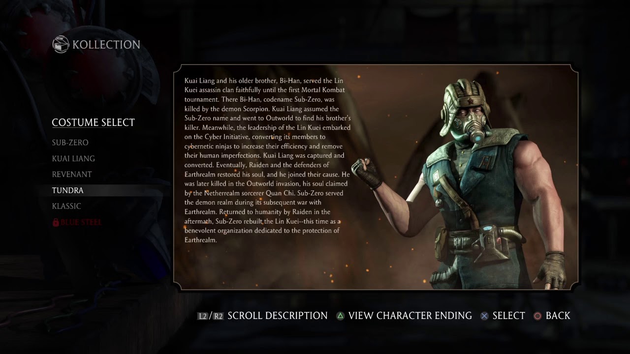 Mortal Kombat X All Sub-zero Skins and How To Unlock Them