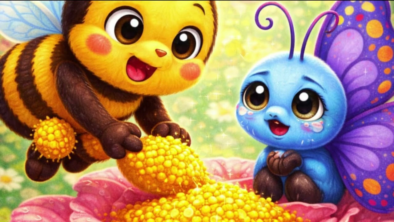 Yaşam Sevinci / Arı Vızvız  #YardımseverArı#İyilikPaylaştıkça#ÇocuklarİçinHikaye