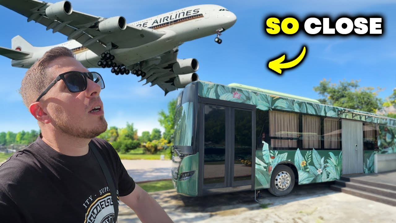 Этот отель-автобус в аэропорту - просто БЕЗУМИЕ!