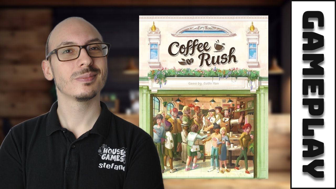 COFFEE RUSH: Partita Completa Al Gioco Da Tavolo Che Ti Farà Gestire Un Bar Frenetico! - Asmodee