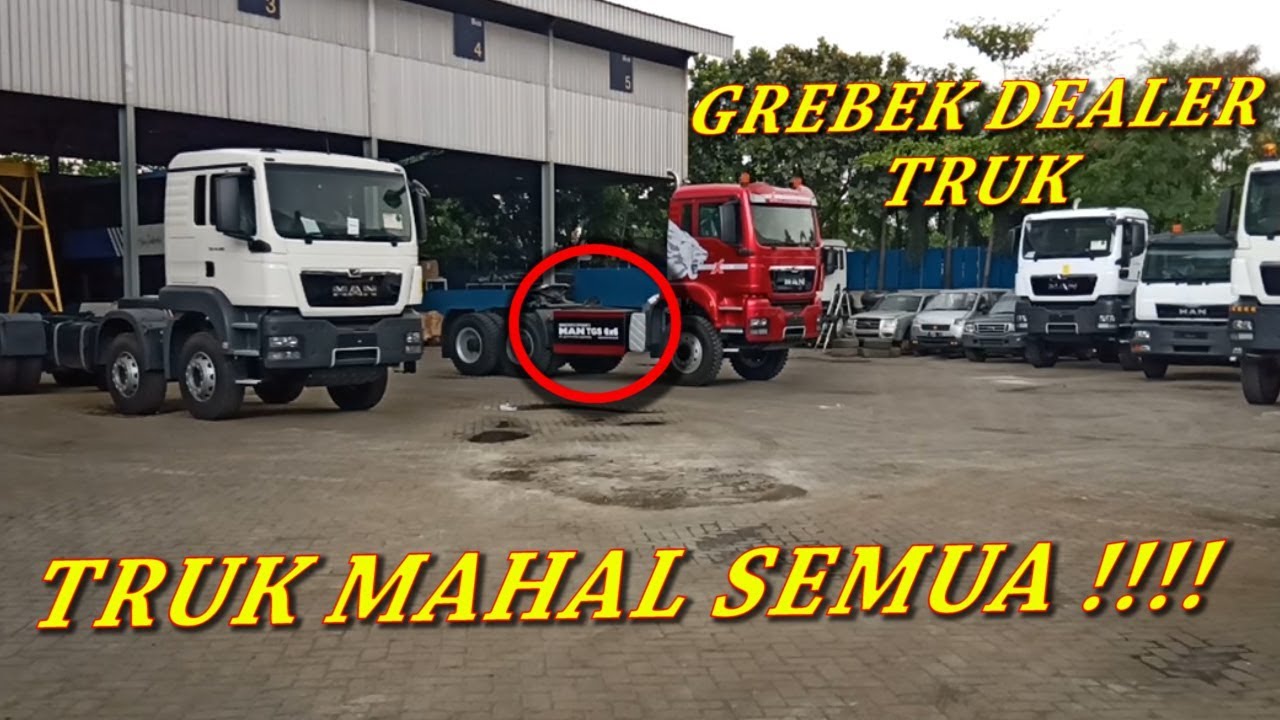 TERKENAL KUAT TANJAKAN !!! INI LOKASI KUMPUL TRUK ASAL JERMAN MAN