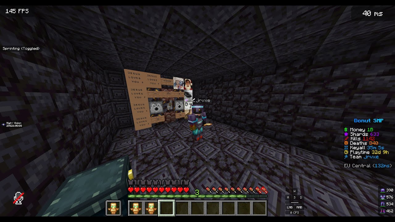 🔴donut smp live 3-5m  per base gambling and auctions🔴