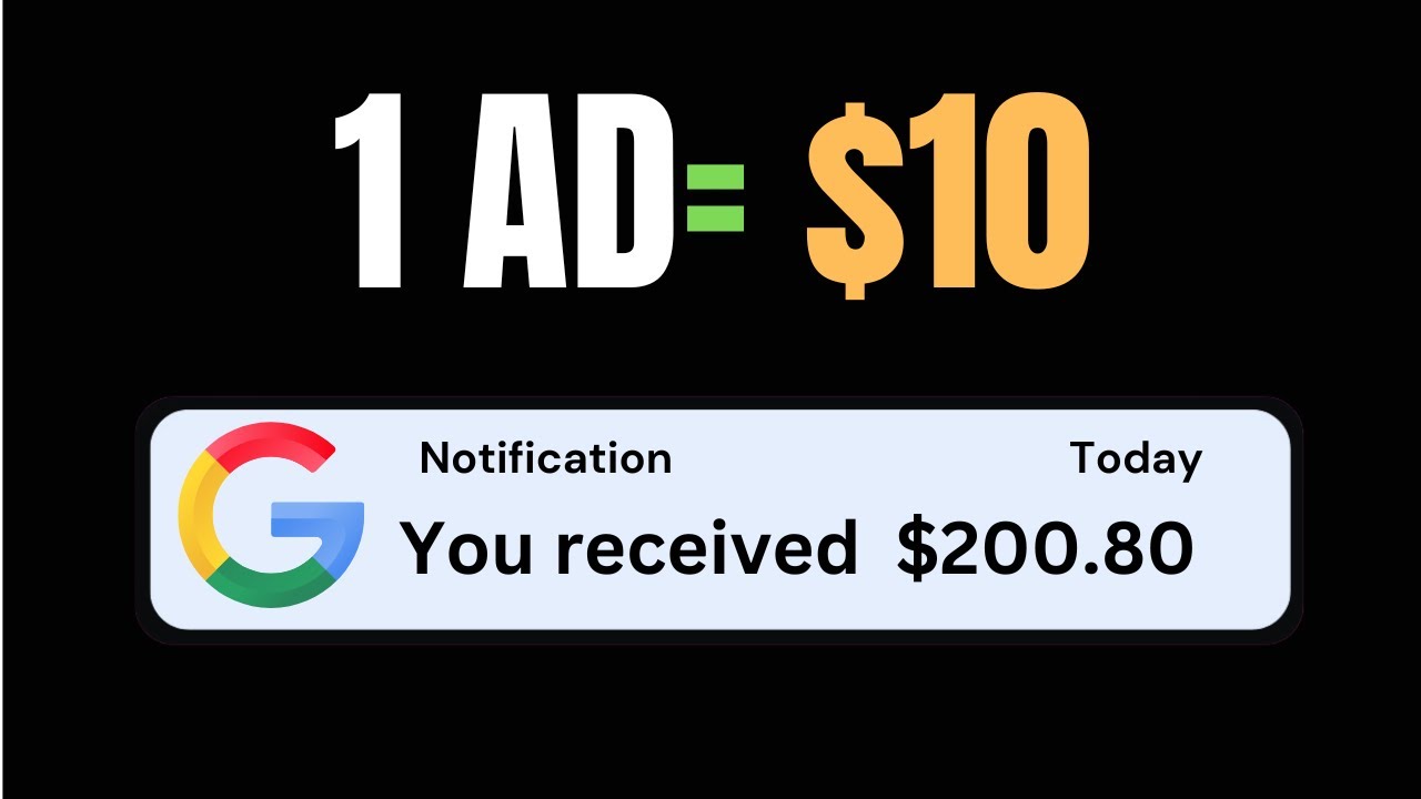 Earn $1.80 Per Google Ad Watched! Make Money Online Watching Ads (Easy Method 2025)