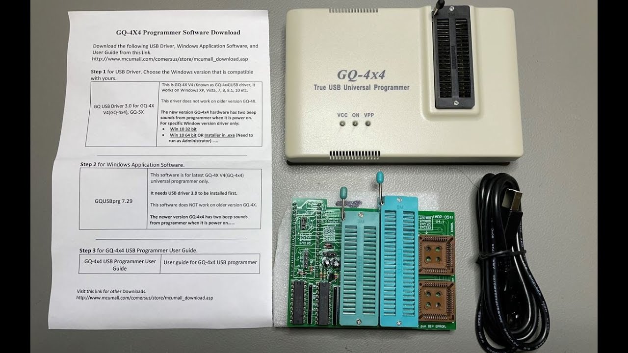 #285 GQ 4x4 Willem Programmer, also for Old chips - does it do DALLAS