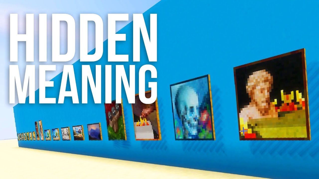 The Hidden Meaning Behind Minecraft Paintings