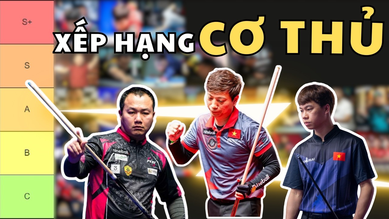Xếp Hạng Các Cơ Thủ Chuyên Nghiệp Hay Nhất VN..