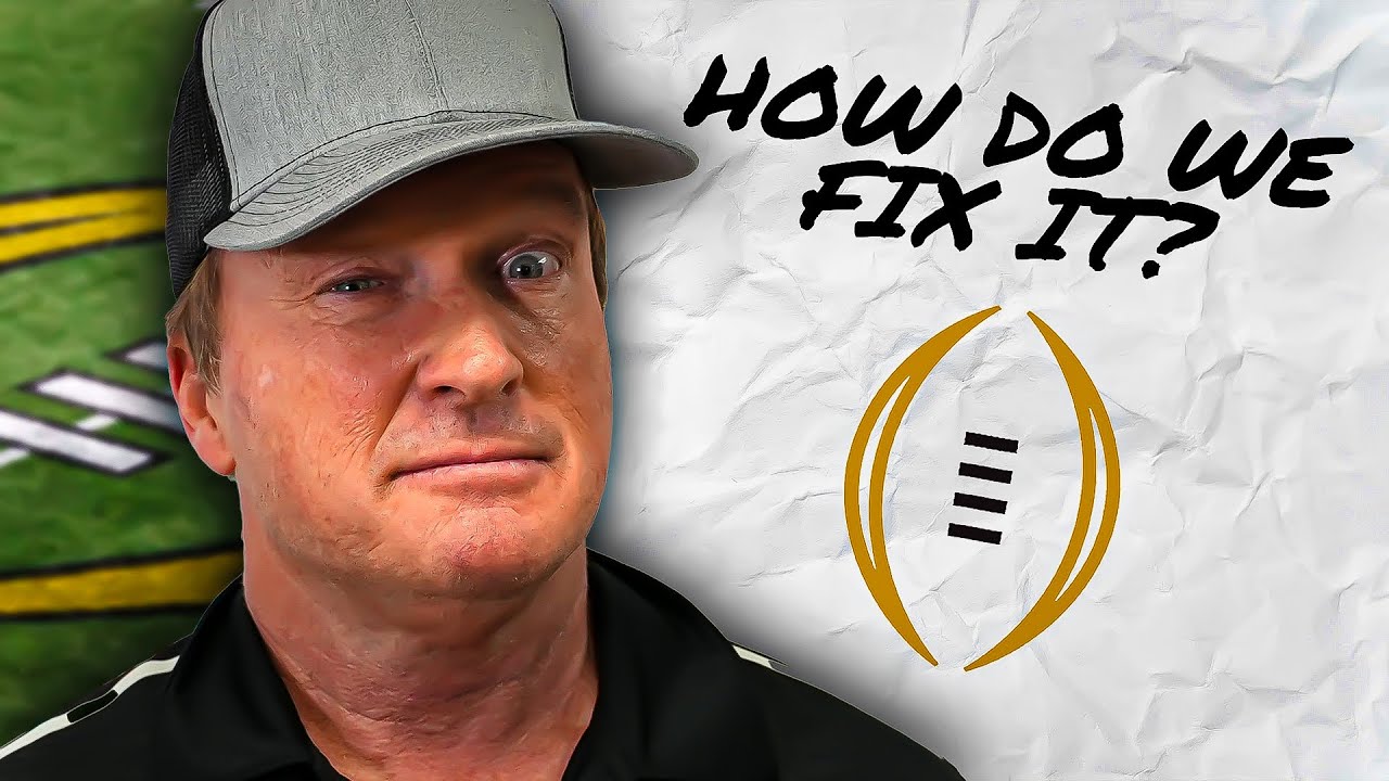 I Fixed The College Football Playoff.