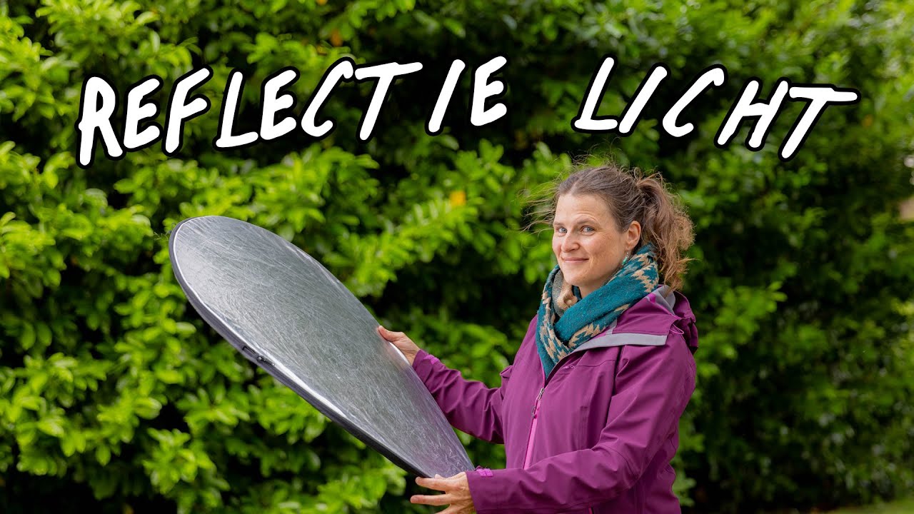 Zo gebruik je een REFLECTIESCHERM bij het filmen 😎
