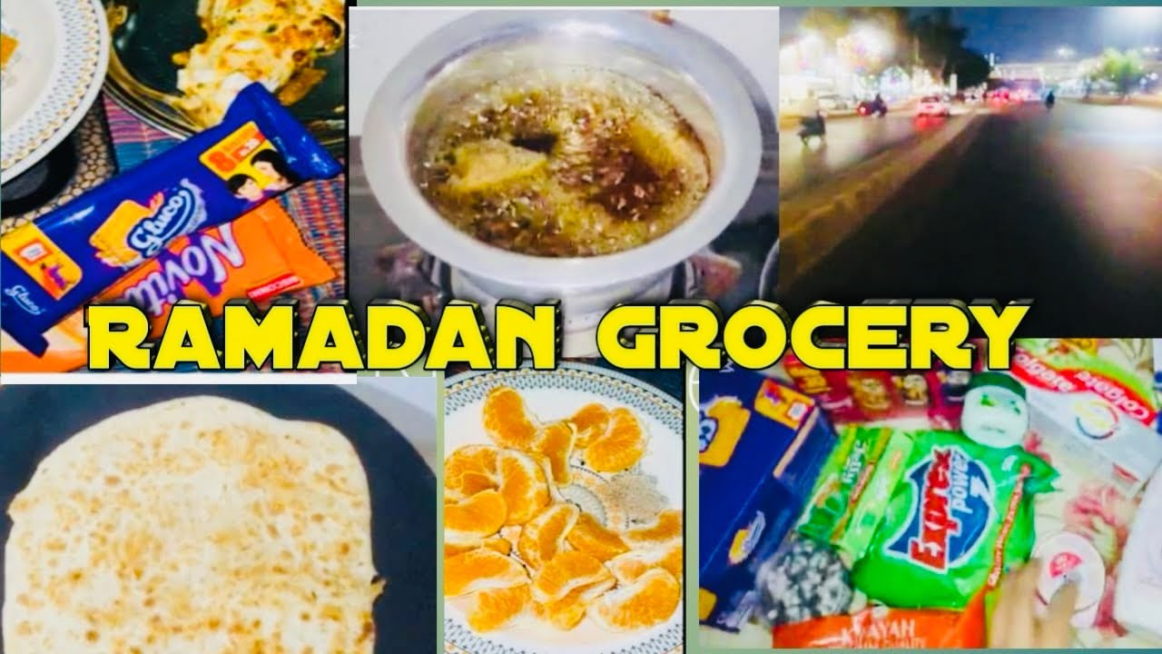 Ramadan Grocery Bhi Done Ho gayi | Daal k Parathe Banaye.🥞