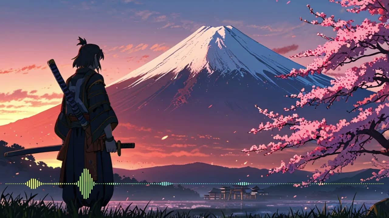 You Walk Through a Peaceful Asian Fantasy Landscape 🌸 | Relaxing Ambient Music