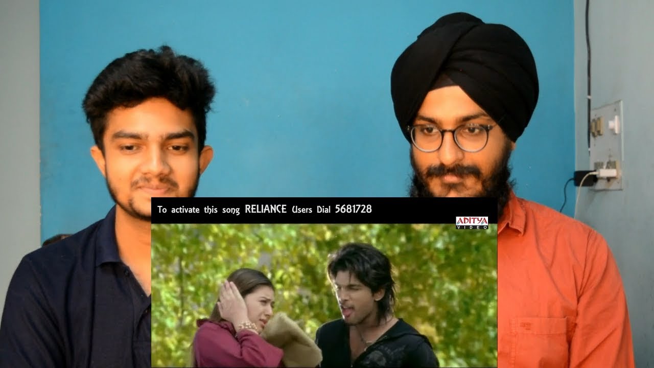 Ninne Ninne REACTION | Allu Arjun | Hansika Motwani | Parbrahm & Anurag