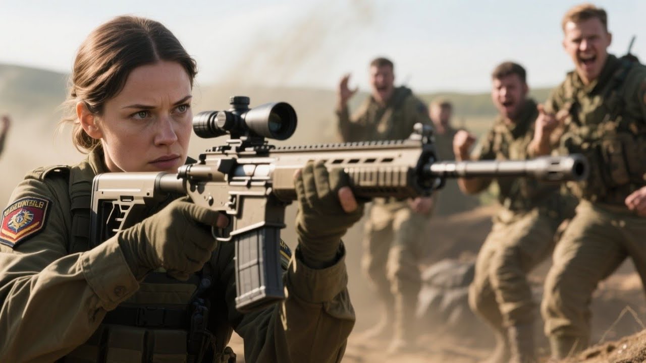 They Sneered, “Just a Girl?” — Then She Held the Line with Her Sniper | Emotional Stories