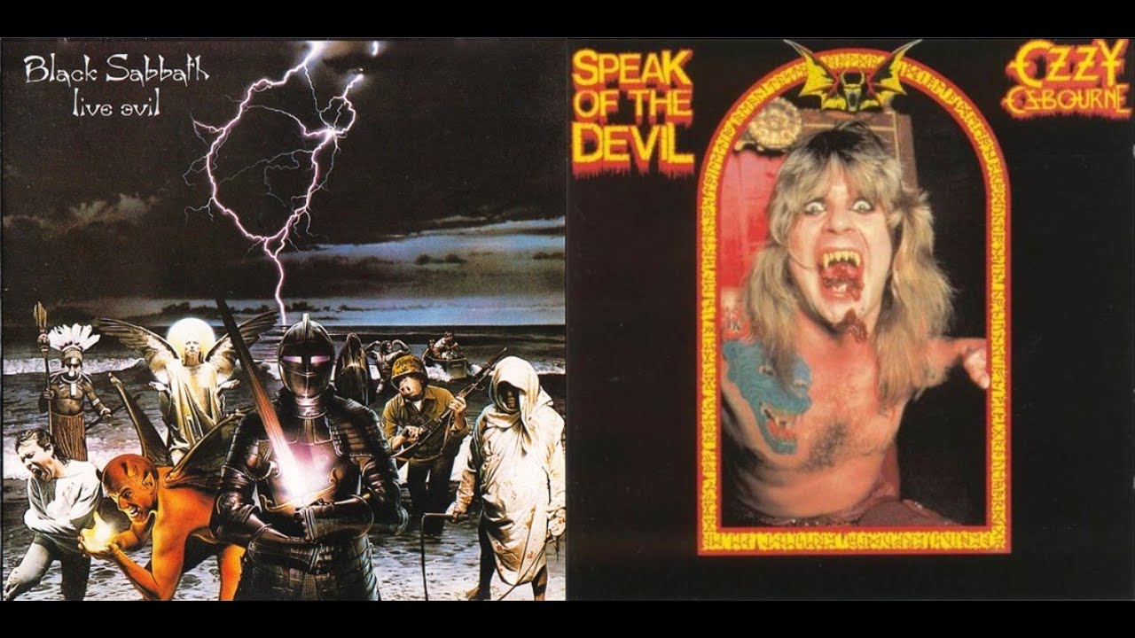 The Hudson Valley Squares: 1982 Album War- Black Sabbath 'Live Evil' vs Ozzy 'Speak of the Devil'