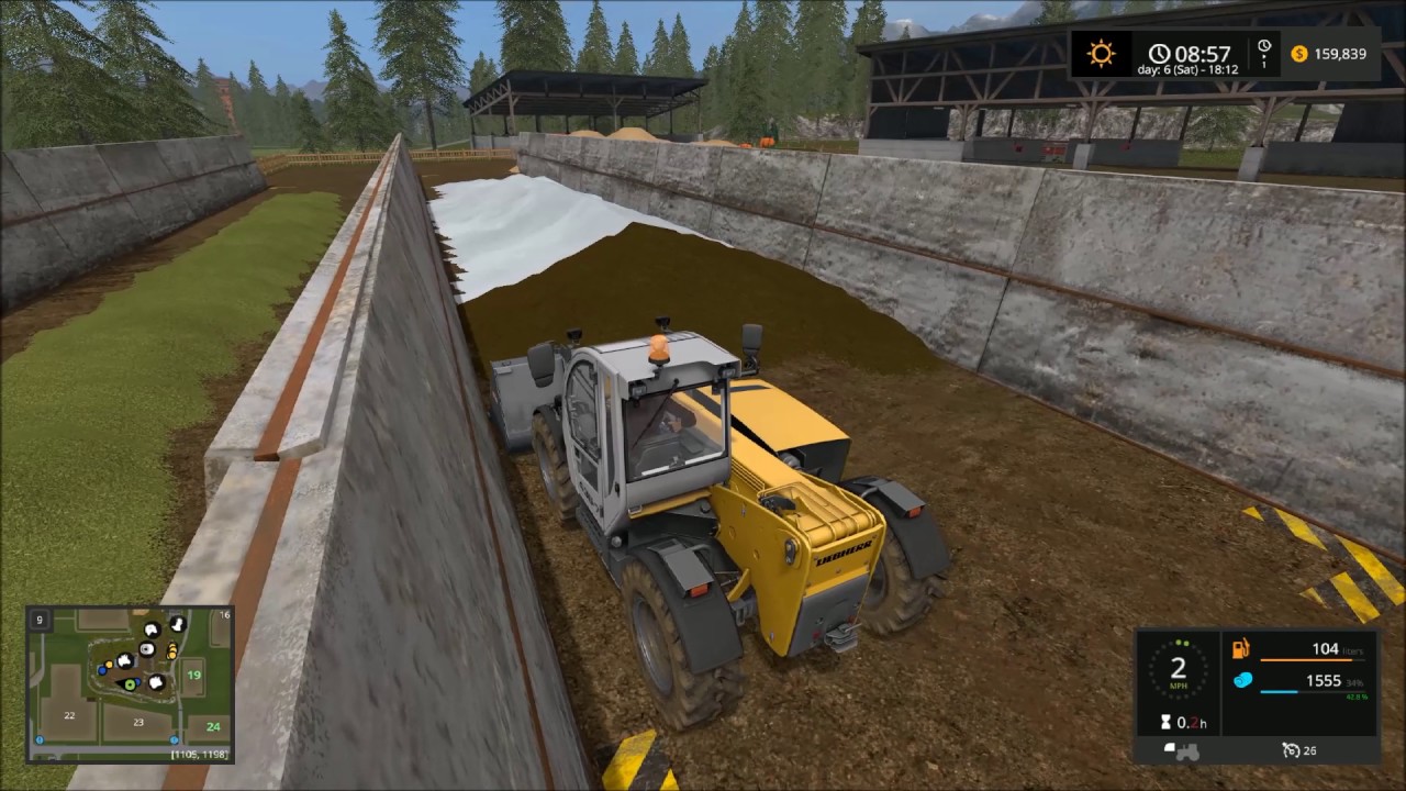 FS 17 - Goldcrest Valley by Stiffi - Selling Some Silage