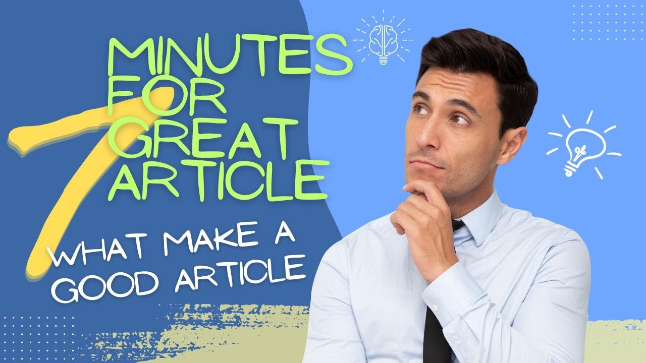 7 minutes for great article !
