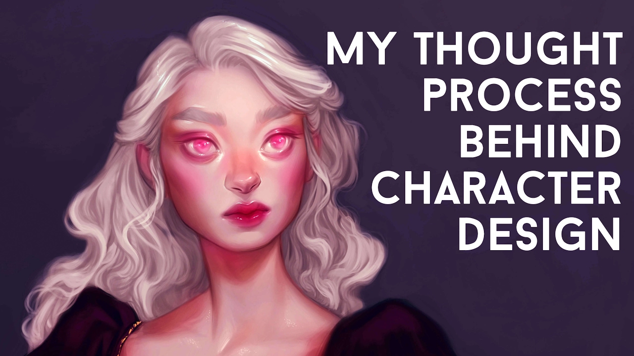 HOW I DESIGN CHARACTERS+ Speedpaint