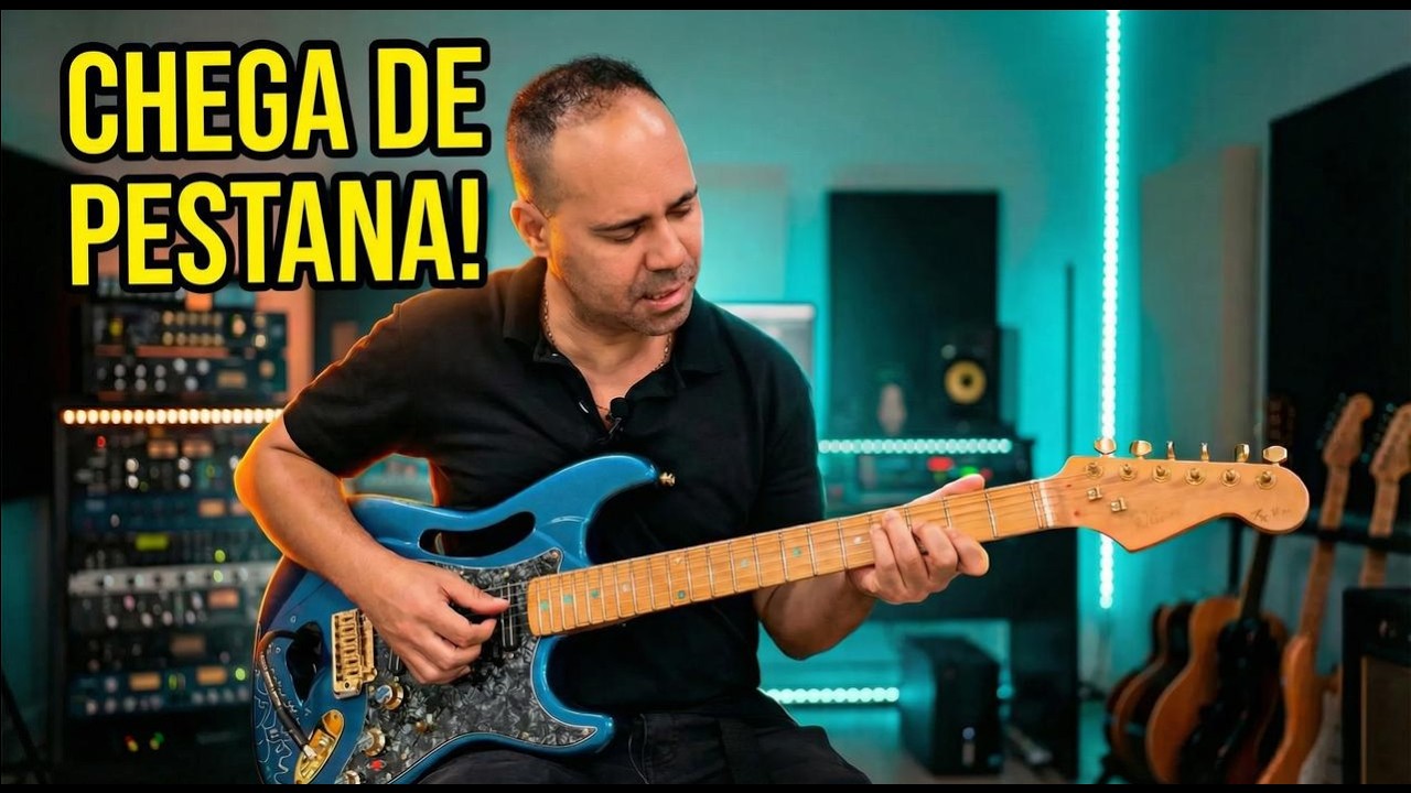 Como substituir QUALQUER acorde com pestana (Técnica Simples)