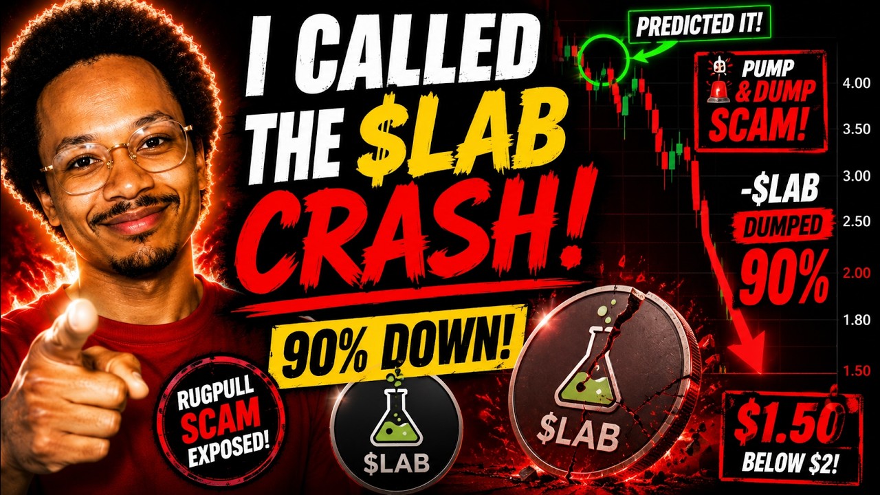 🚨 I Called the $LAB Crash... 90% Down!