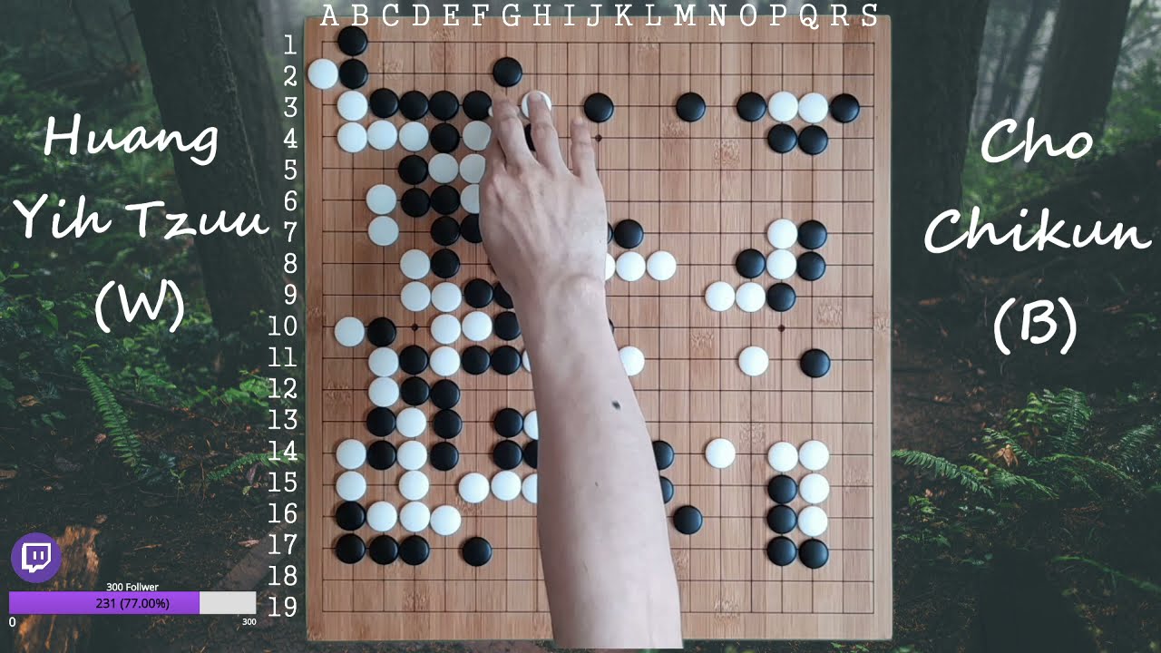 Cho Chikun vs Huang Yih Tzuu (2019.5.9) - Real Board 바둑|BADUK