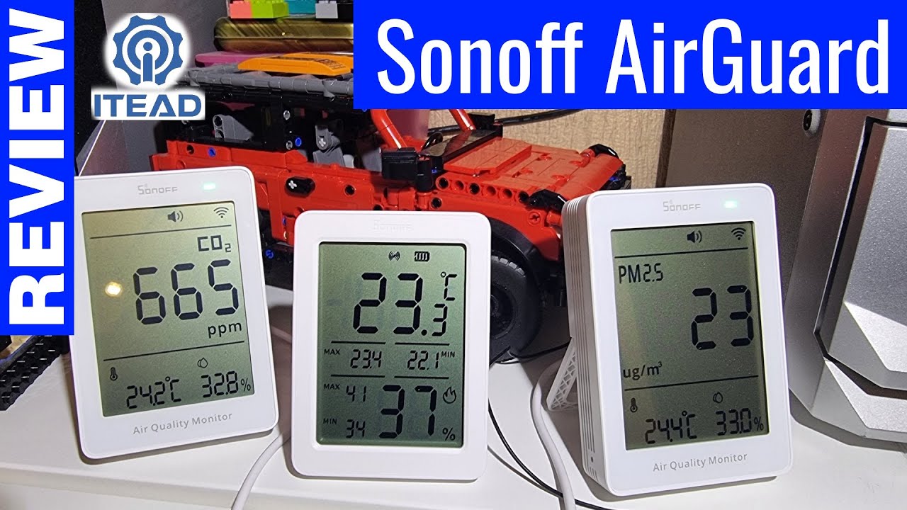 Новые датчики качества воздуха Sonoff — настройка и тестирование.