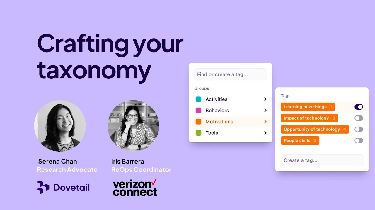 Webinar: Crafting your taxonomy