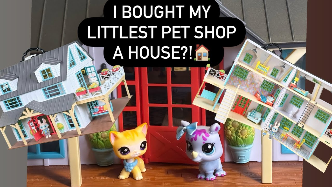 I bought my Littlest Pet Shops a house?! Honey Bee Acres Buzzby Farmhouse review!