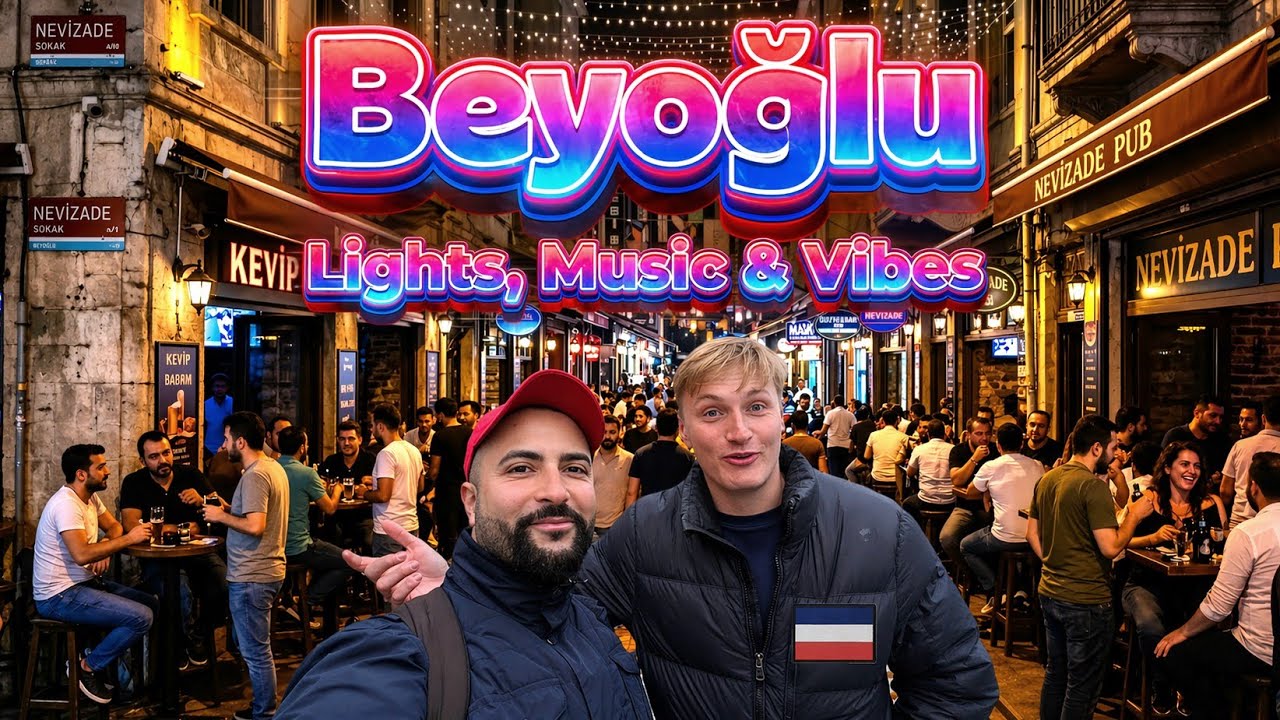 SHOWING MY DUTCH FRIEND THE NIGHTLIFE OF BEYOĞLU (WE MET SLOVENIAN GIRLS) 🇹🇷