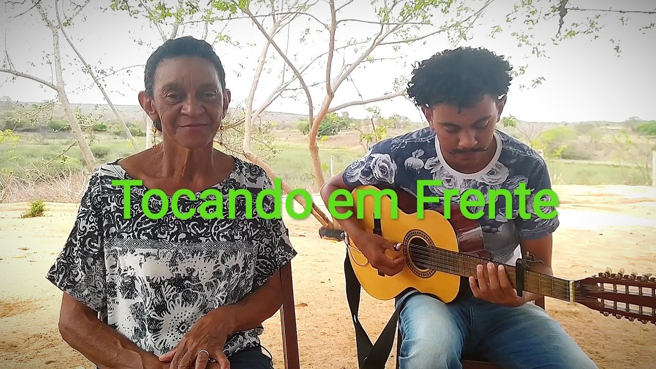 Tocando em Frente - Luís Carlos Violeiro e Maria de Lourdes (Mãe e Filho - Cover)