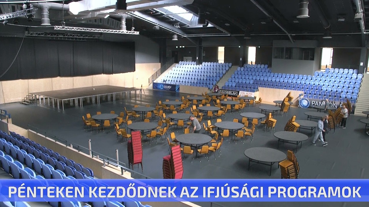 Pénteken kezdődnek az ifjúsági programok