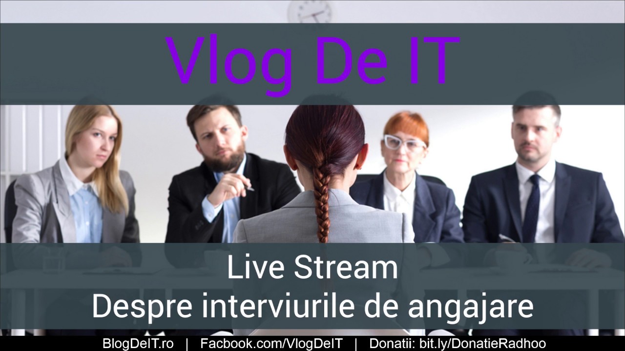 Despre interviurile de angajare in IT