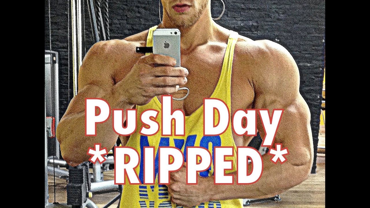 Neues Push Day Video - Massive Brust aufbauen & stärker werden