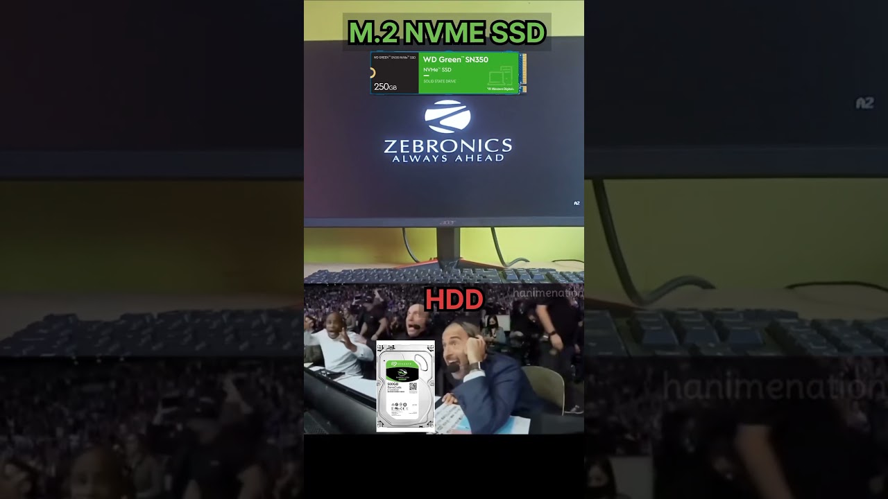 M.2 NVME SSD vs HDD PC booting time