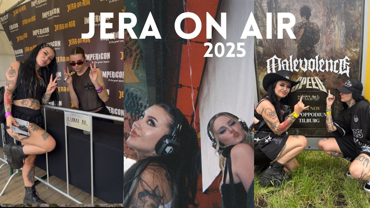 THE BEST FESTIVAL IVE EVER BEEN TO? | JERA ON AIR VLOG 🖤🕺🏼🎸✨