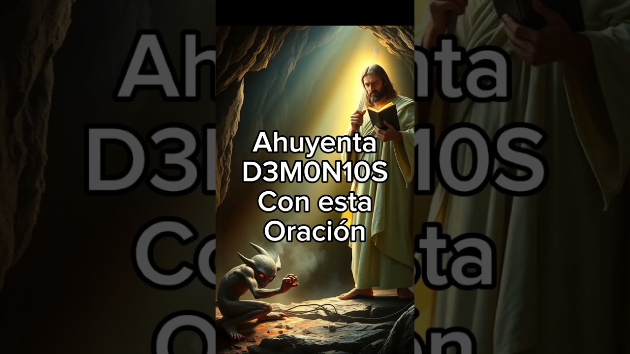 Ahuyenta D3M0N10S con esta oraci&oacute;n