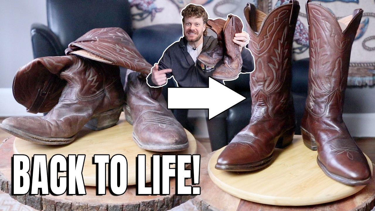 Old Cowboy Boots in the Closet? Here’s How to Bring Them Back to Life